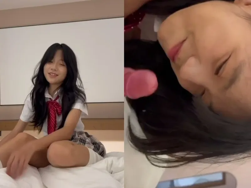 Em loli dễ thương liếm cặc biến em thành con đào nứng p1